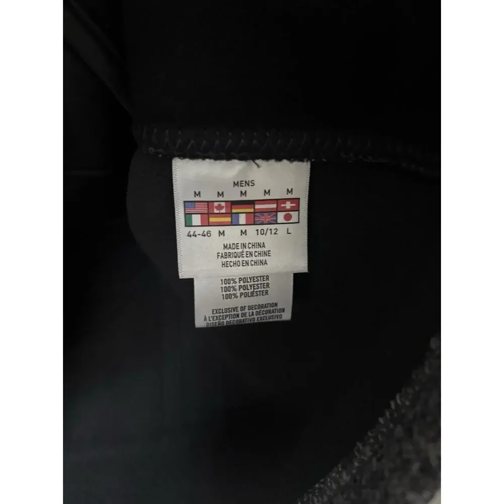 Spyder Full Zip Jacket Medium Mens Gray New Constant Steller